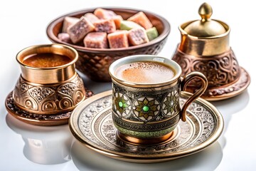 Fototapeta premium turkish coffee cup