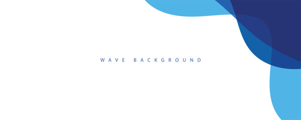 abstract blue wave vector background