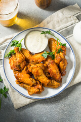 Homemade Spicy Buffalo Chicken Wings