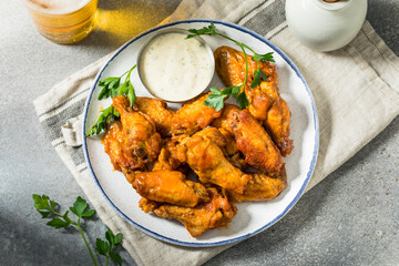 Homemade Spicy Buffalo Chicken Wings