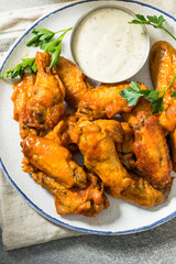 Homemade Spicy Buffalo Chicken Wings