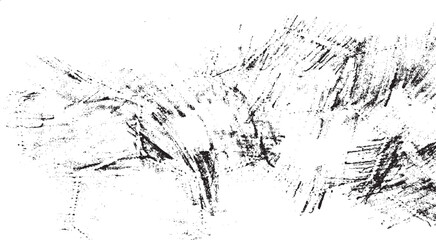 Rough black and white texture vector. Distressed overlay texture. Grunge background. Abstract textured effect. Vector Illustration. Black isolated on white background. EPS10