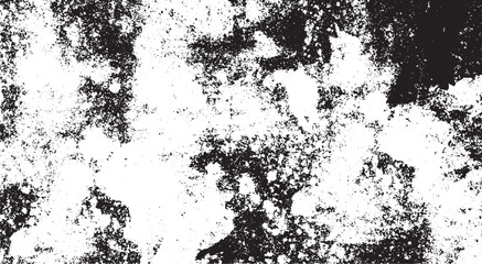 Rough black and white texture vector. Distressed overlay texture. Grunge background. Abstract textured effect. Vector Illustration. Black isolated on white background. EPS10