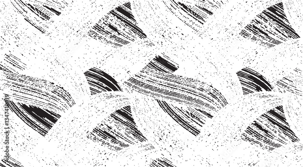 Poster vector brush sroke texture. distressed uneven grunge background. abstract distressed vector illustra