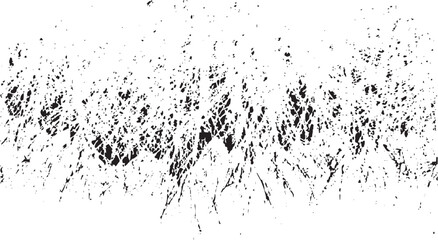 Scratched and Cracked Grunge Urban Background Texture Vector. Dust Overlay Distress Grainy Grungy Effect. Distressed Backdrop Vector Illustration. Isolated Black on White Background. EPS 10.