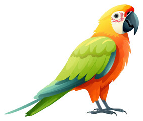 Obraz premium PNG Parrot animal bird