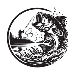 Epic Catch: Fisherman's Battle with the Giant Fish