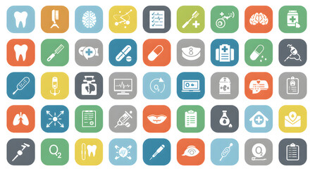 Health and Medicine Icon Pack
