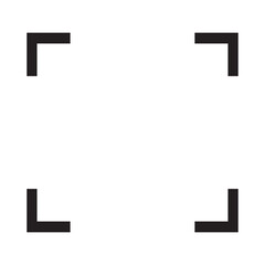 Full screen vector black icon. Set of full screen and exit full screen icon. Arrow mark icon. Scalability icon in flat style for web site, UI, mobile app. Vector illustration