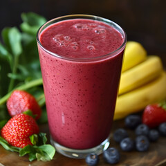 Strawberry smoothie 