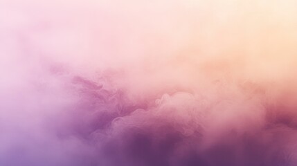 Pastel color transition background blending pink peach and purple soft gradient backdrop with smoke effect