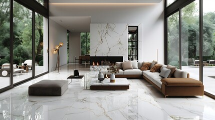 Smooth white ceramic surface soft reflective highlights ultra modern and minimal with negative space