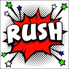 Free Funny Comic Style Template Vector