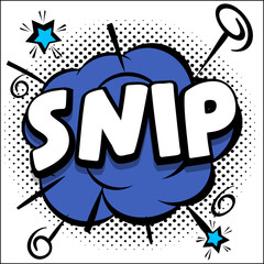 Free Funny Comic Style Template Vector