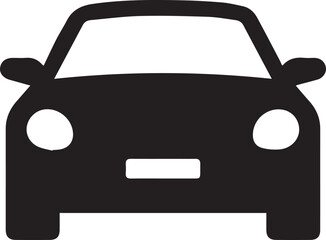 Car i con illustration vector art design