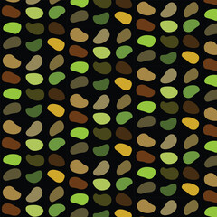 Made a background with some curved ‍and colorful shapes