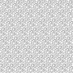 Black color shape outline pattern