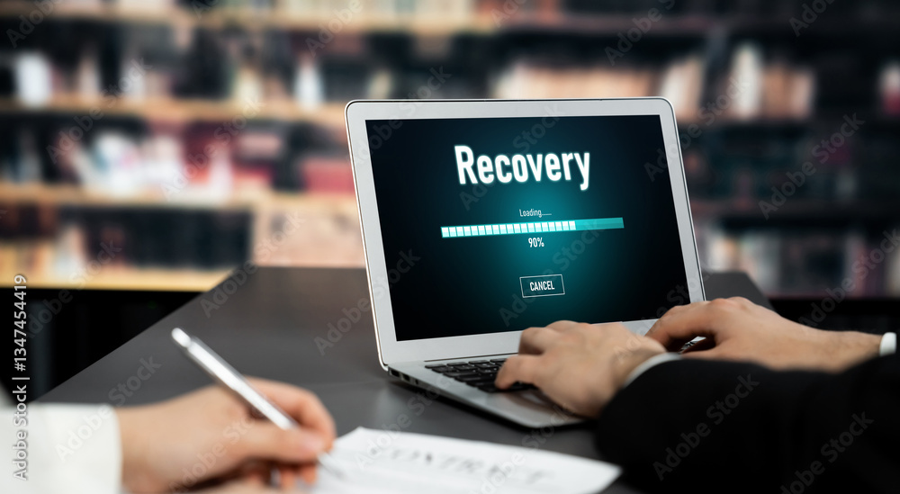 Poster data backup restoration recovery restore data from cloud storage brisk and provide planned network r