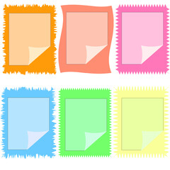 set of postage stamps