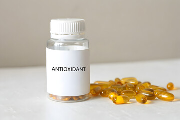 Professional Grade Antioxidant in Medical Bottle, Healthcare Excellence