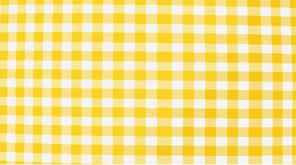 yellow gingham fabric texture