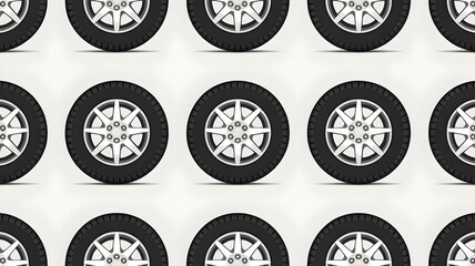 Tires pattern background for vehicles-themed backgrounds, posters, and banner design