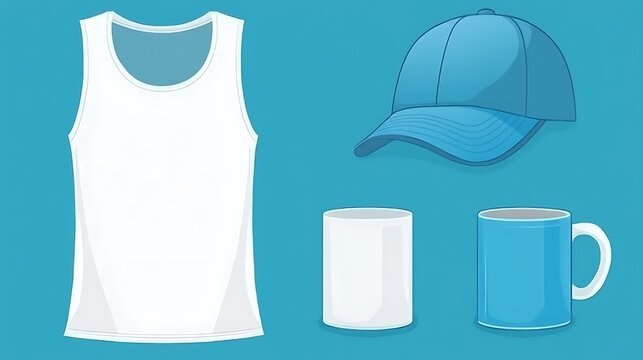 Blank Apparel and Merchandise Mockups
