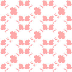 Beautiful floral pattern suitable for textiles, wallpapers, background