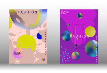 Modern design template. Creative vector backgrounds from fashionable shapes for creating a designer abstract cover, banner, poster, booklet. Vector illustration. EPS 10.
