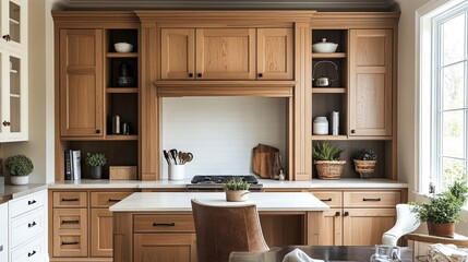 Custom cabinetry ideas for creating functional and stylish storage in kitchens, bathrooms, and home offices, offering personalized design options and craftsmanship for every room.