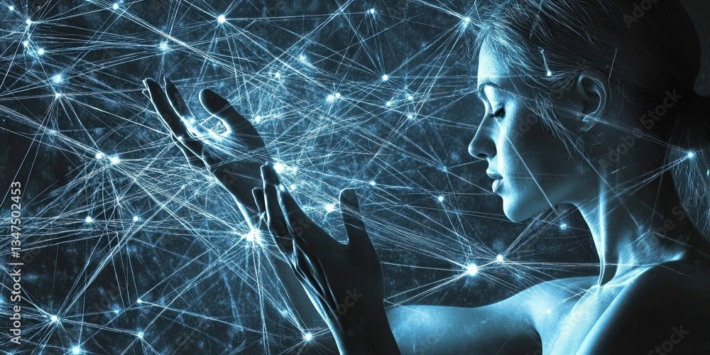 Aufkleber connecting business networks and communications technologies via the internet around the world. busi