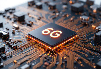 Advancing Technology Future 6g Microchip Innovation and High-speed Network Connectivity