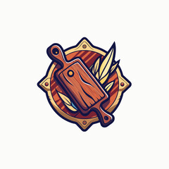 Wooden cutting board. Board cutting vector wood hand drawing isolated On Transparent Background
