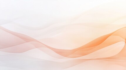 Abstract light orange and white wavy background design. Background design template. Design for prints, poster, cover, wall arts and home decoration
