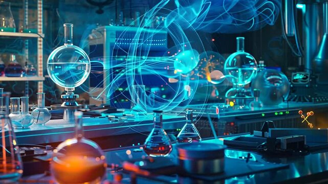Digitale Labortechnologie mit interaktiven Hologrammen