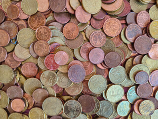 A delightful assortment of coins showcasing various colors, sizes, and designs in detail
