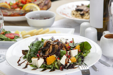 Mediterranean Grilled Mushroom Salad.
Flavourful and Nutrient Packed Lunch.