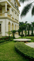 Obraz premium A luxurious mansion with an elegant beautiful