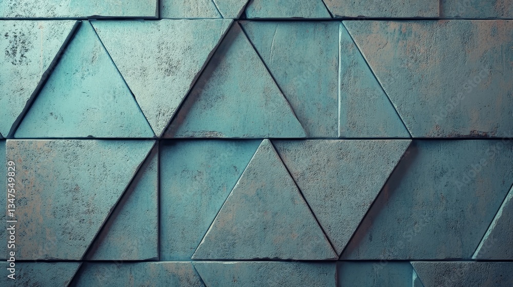 Poster this 3d render showcases a luxurious wall background with tiles, along with a triangular tile wallpa