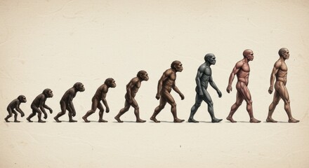 The Evolution of Humans: A Scientific Illustration