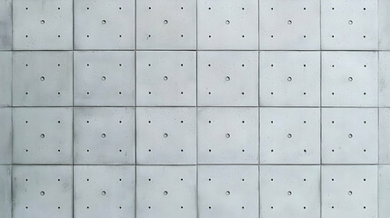 Light Gray Concrete Wall Tiles Pattern