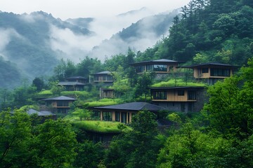 feeling of being wrapped by a gorge reflecting sense of calm and bond that these earthy forms offer
