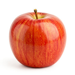 Apple against white transparent background