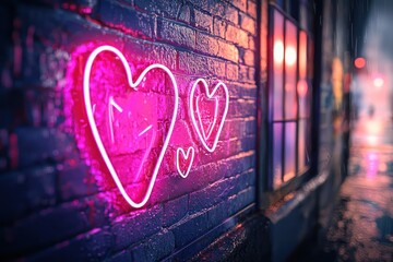 Neon script famous inspirational quotes in creative fonts