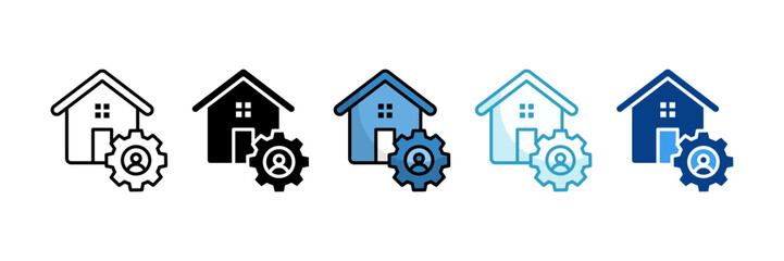 Development  Icon Set Multiple Style Collection