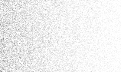 Noise texture. Dotwork black stippled background. Noise halftone texture. Stipple dots. Sand grain effect. Abstract dotwork background. Vector graphic