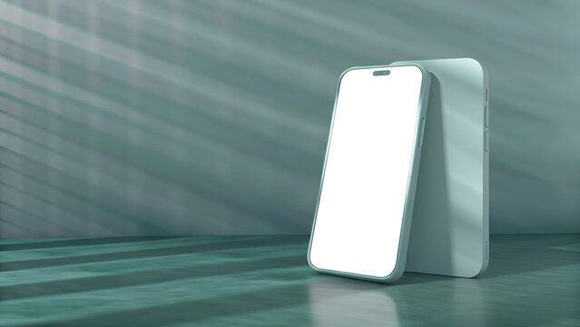 Clean minimalistic one white blank 1080 x 1920 px