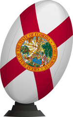 Florida Rugby Ball.