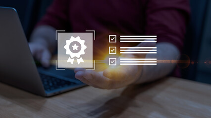 Digital Certification and Checklist Interface in a Business Environment