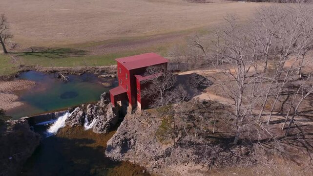 Dillard Mill  on the Huzzah creek in the Ozarks of Missouri
